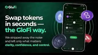 Fast swaps, transparent fees, zero confusion | GloFi Web3 Wallet | Crypto Wallet