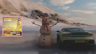 Let It Snow Smash 20 Snowmen (La Gran Caldera Location) FH5
