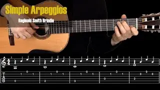 Simple Arpeggios - Reginald Smith Brindle. Guitar Tutorial