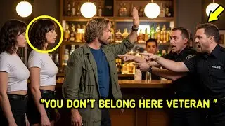 Single Dad Veteran Protects Twin Girls Threatened by Cops at Bar, Unaware They Are Both FBI Agents