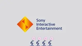 Four Luxo Lamps Spoof Sony Interactive Entertainment Logo