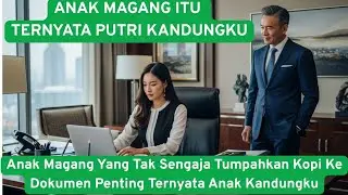 Anak Magang Yang Tak Sengaja Tumpahkan Kopi Ke Dokumen Penting Ternyata Anak Kandungku
