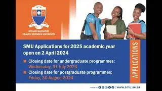 SMU Applications 2025 are now open!!!