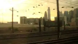 Philadelphia Sunrise Amtrak Keystone 611