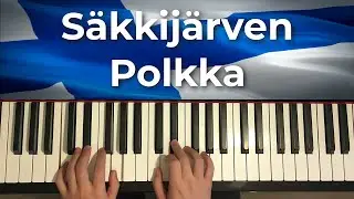 Säkkijärven Polkka (Piano Tutorial Lesson)