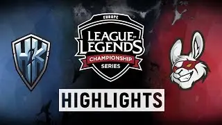 H2K vs. MSF - EU LCS Week 8 Day 1 Match Highlights (Summer 2018)