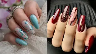 🍁 Fall Nail Inspo 2025 🍂stunning Christmas Nail Art Ideas 🎄❄️n&auml;gel Inspiration