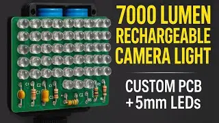 How to Make High Lumen Emergency LED Light Using Own Designed Custom PCB