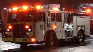New Haven Fire Department Engine 4 Responding 10/13/25
