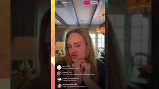 Adele's favorite album of 2021 is..???   #Adele #AdeleLive #EasyOnMe #stream #Adele30 #instagram