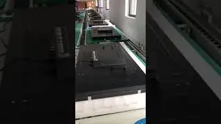 Automated LCD video wall production workshop