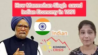 How Manmohan Singh saved the Indian economy in 1991. #Manmohan singh #economic #reform #india #1991