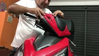 Completando o fluido de freio Honda elite