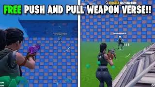 Pull And Push Weapon Verse In UEFN