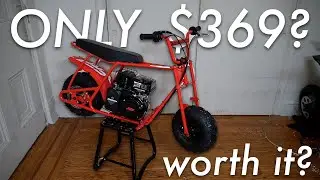 buying the CHEAPEST gas bike on AMAZON!!