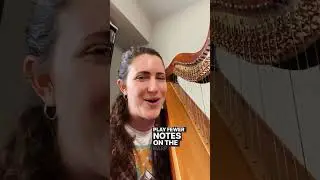 Arranging piano music for the harp #popmusic #harp #musicarrangement