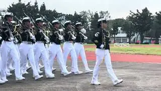 海軍官校77週年校慶活動分列式進場（女生）成為最吸睛焦點