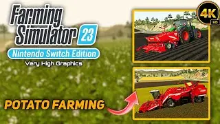 Growing Potatoes In Farming Simulator 23 | #fs23 #fs23mobile