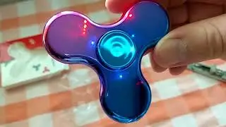 Светящийся музыкальный Bluetooth спиннер