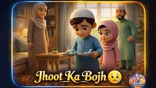 Jhoot ka Bojh 😯 | Islamic Stories for Kids Ep 08