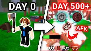 Day 99 Under 90 Minutes &rarr; AFK to Day 500+ While You Sleep (99 Nights in The Forest Full Guide )
