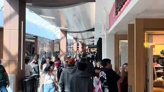 Black Friday Westfield Topanga Mall Is Packed!