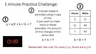Understanding the Constant of Proportionality k