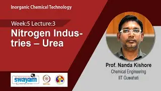 Lec 16: Nitrogen Industries – Urea
