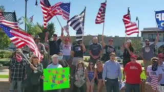 CA MassResistance Anti-BLM Rally: ALL LIVES MATTER