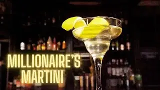 Рецепт коктейля «Мартини» для миллионеров