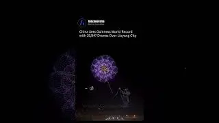 The largest drone show ever