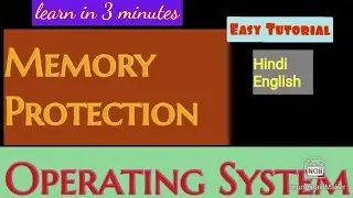 Memory protection/OS/operating system/ paging/frames/BCA/computers/IT/technology