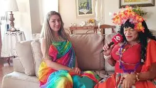 Ch&aacute; com Fiofh&oacute;, a entrevistada foi a dan&ccedil;arina e professora de dan&ccedil;a Josiany Longatto.