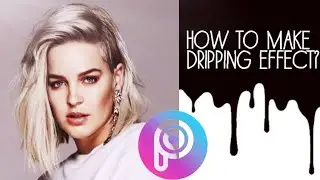 How to make dripping effect using picsart? |easiest tutorial[Tulo effect]