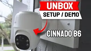 Распаковка и настройка солнечной камеры видеонаблюдения Cinnado B6