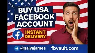 How to buy USA Facebook Account |  FB ID Sell | Trusted FB Seller | Salvajames