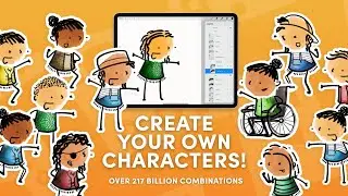 Create Your Own Jethro Characters: Character Creator Kit