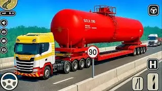 Oil Tanker Truck Simulator 2025 | Real Heavy Cargo Transport & Offroad Driving 4K Ultra HD Gameplay