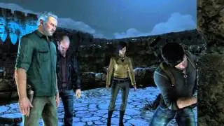 Uncharted 3 Drake's Deception Remastered - Chap 8: Cutter Tripping Cutscene & Pillar Sequence