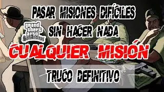 De Esta Manera puedes Pasar Cualquier Misi&oacute;n de GTA San Andreas sin Hacer Nada | Lnueve