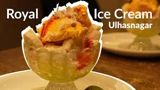 Royal Ice Cream Ulhasnagar 🍨 | Tried Best Falooda + Food Review | Famous Ice Cream in Ulhasnagar