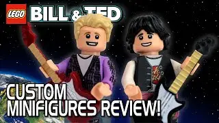 LEGO Bill & Ted - Custom Minifigures Review!