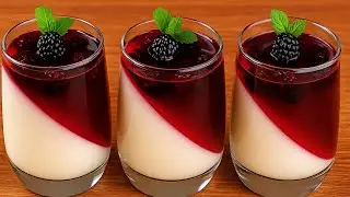 This Gorgeous Mulberry Panna Cotta MELTS in Your Mouth &ndash; No Bake, Ready in Minutes