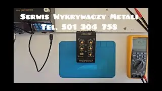 Naprawa wykrywacza ARMAND PROSPECTOR,Repairing the ARMAND PROSPECTOR Detector,Reparatur des ARMAND P