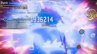 Awakened Prince Dante Blazing Fire Lineup Against Minotaur HAH-S Boss Hunt