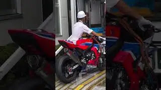Behind the scenes from the #Suzuka8H CBR1000RR-R FIREBLADE SP