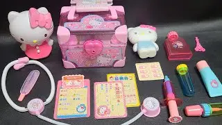 6 Minutes Satisfying with Hello Kitty Doctor Set ASMR No Talking