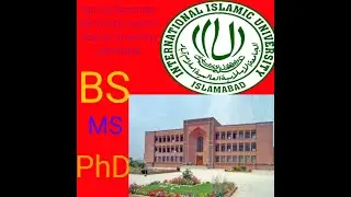 Islamic International University Spring Sesmeter Admission open 2021