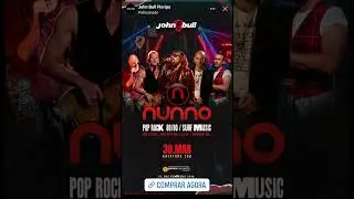 Nunno  Pop Rock 80/90 Surf Music 30/03 Hora:20h Jonh bull Floripa Lagoa da Concei&ccedil;&atilde;o
