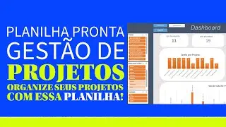 Planilha de Gestão de Projetos Profissional em Excel